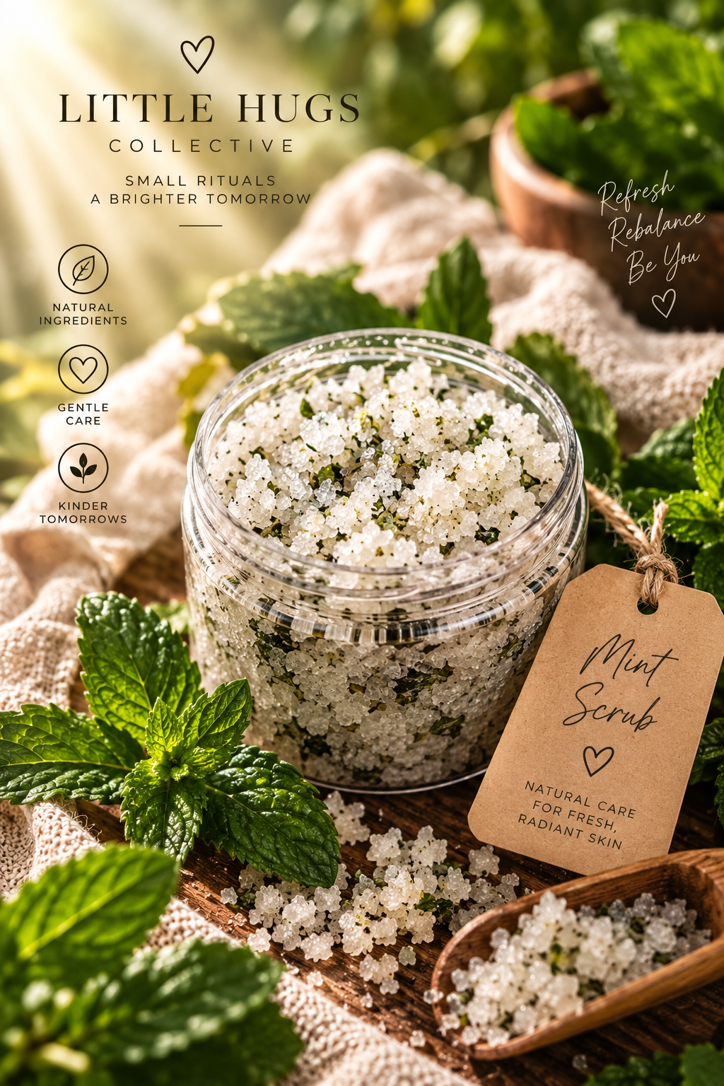 Peppermint Body Scrub