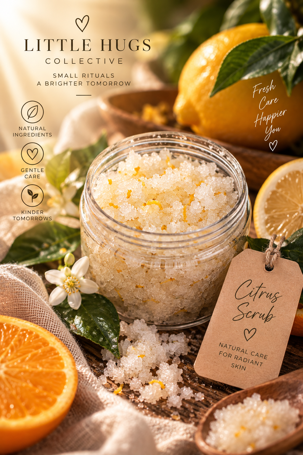 Citrus Body Scrub, 200 ml